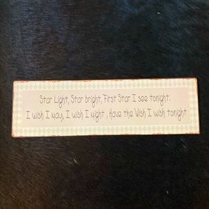 Wall decor for Little Girls room/ Baby nursery